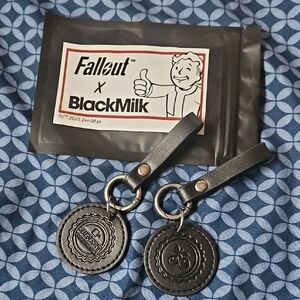Black Milk Fallout Cap Belt Keychains (Set Of 2)